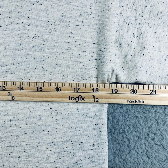 Loft Blouse Top Women's Long Sleeve Crew Neck Hip Tie Pullover Knit White Size S - Picture 8 of 10